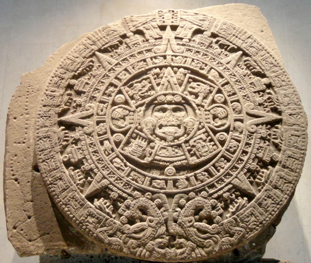 Piedra del Sol o Calendario Azteca.