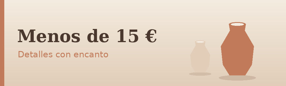 Regalos de cerámica por menos de 15 euros