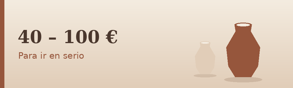 Regalos de cerámica de 40 a 100 euros