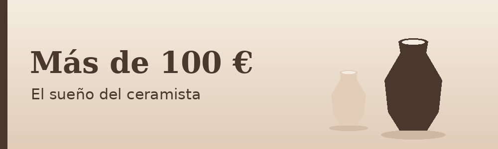 Regalos de cerámica de más de 100 euros: torno y horno